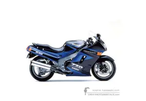 Decals for Kawasaki ZZR1100 1991 - Blue • Kawasaki OEM Decals