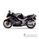 Kawasaki ZZR1100 1994 - Schwarz