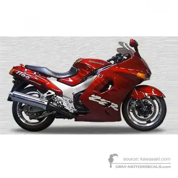 Kawasaki ZZR1100 | ZX1100 1995