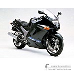 Kawasaki ZZR1100 1996 - Grün