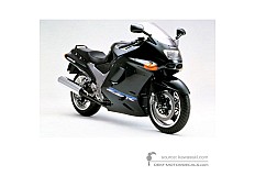 Decals for Kawasaki ZZR1100 1997 - Green • Kawasaki OEM Decals