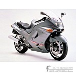 Kawasaki ZZR1100 1997 - Gris