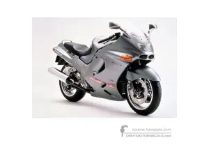 Adesivi per Kawasaki ZZR1100 1997 - Grigio • Kawasaki Adesivi OEM