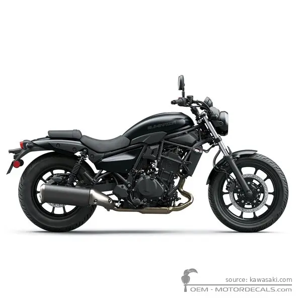 Kawasaki ELIMINATOR 500 2024 - Metallic Flat Spark Black