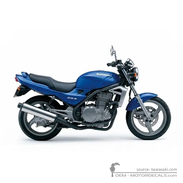 Kawasaki ER-5 | ER500 1997 - Metallic Nocturne Blue