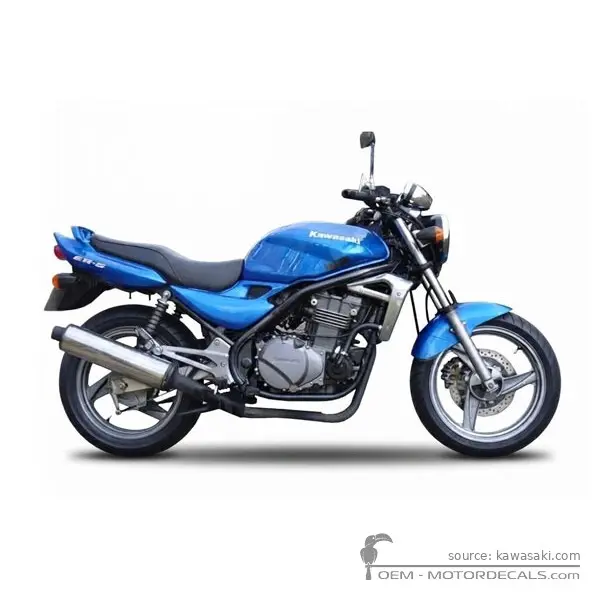 Kawasaki ER-5 | ER500 2001 - Candy Lightening Blue