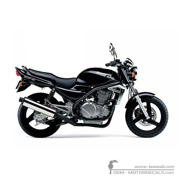 Kawasaki ER-5 | ER500 2001 - Pearl Purplish Black Mica