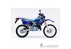 Adesivi per Kawasaki KDX125 1990 • Kawasaki Adesivi OEM