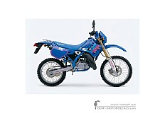 Adesivi per Kawasaki KDX125 1993 • Kawasaki Adesivi OEM