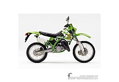 Naklejki do Kawasaki KDX125 1999 • Kawasaki Naklejki OEM