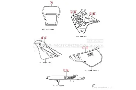 Kawasaki KDX125 1999