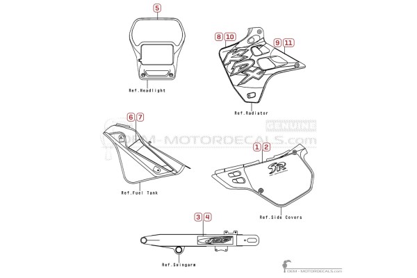 Kawasaki KDX125 1999