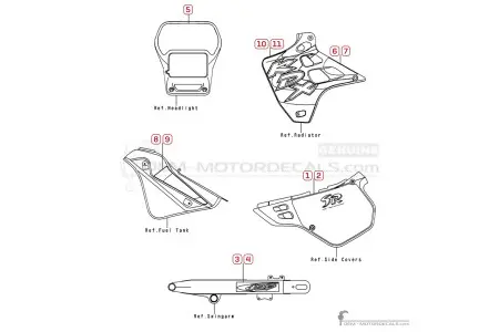 Kawasaki KDX125 1999