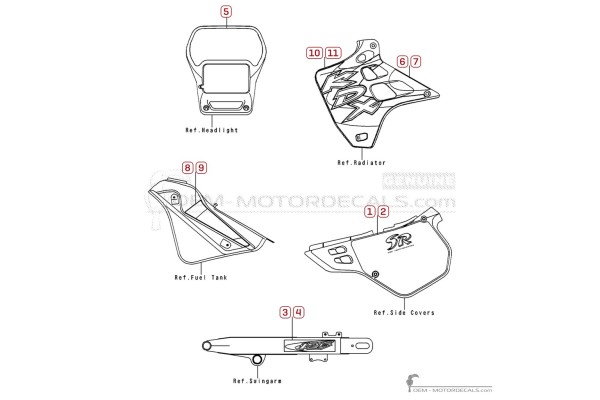 Kawasaki KDX125 1999