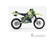 Stickers voor Kawasaki KDX200 1999 • Kawasaki OEM Stickers