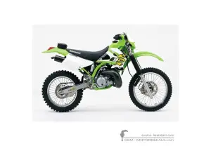 Decals for Kawasaki KDX200 1999 • Kawasaki OEM Decals