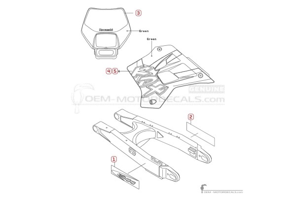Kawasaki KDX200 2000