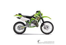 Stickers voor Kawasaki KDX200 2001 • Kawasaki OEM Stickers
