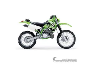 Decals for Kawasaki KDX200 2002 • Kawasaki OEM Decals