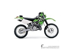 Stickers voor Kawasaki KDX200 2004 • Kawasaki OEM Stickers
