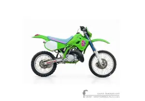 Decals for Kawasaki KDX250 1991 • Kawasaki OEM Decals
