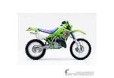 Adesivi per Kawasaki KDX250 1993 • Kawasaki Adesivi OEM