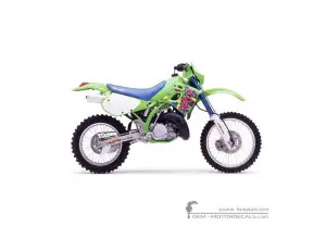 Decals for Kawasaki KDX250 1995 • Kawasaki OEM Decals