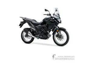Decals for Kawasaki KLE300 VERSYSX 2018 - Black • Kawasaki OEM Decals