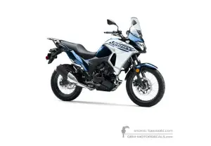 Decals for Kawasaki KLE300 VERSYSX 2022 - Blue • Kawasaki OEM Decals