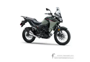 Decals for Kawasaki KLE300 VERSYSX 2023 - Gray • Kawasaki OEM Decals