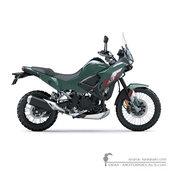 Kawasaki KLE500 SE 2026 - Metallic Bluish Green