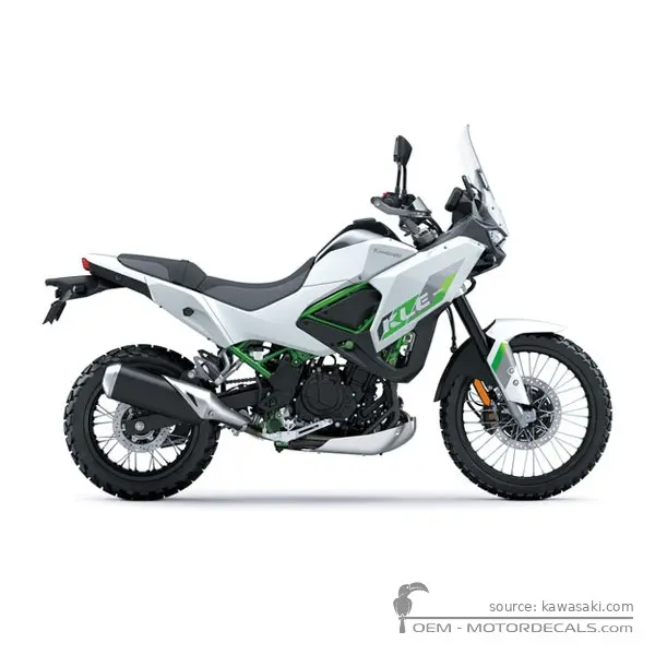 Kawasaki KLE500 SE 2026 - Pearl Blizzard White
