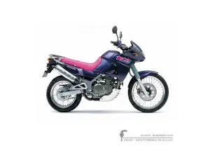 Pegatinas para Kawasaki KLE 500 1992 • Kawasaki Pegatinas OEM