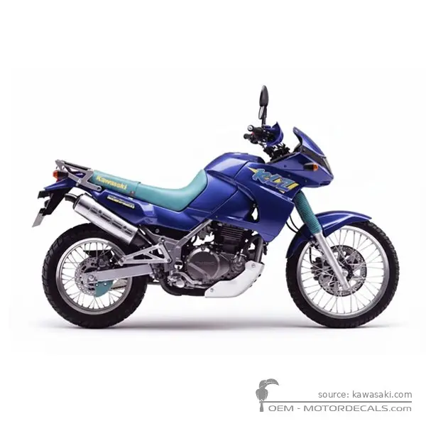 Kawasaki KLE 500 1992 - Metallic Sonic Blue