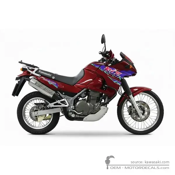 Kawasaki KLE 500 1993 - Candy Cardinal Red