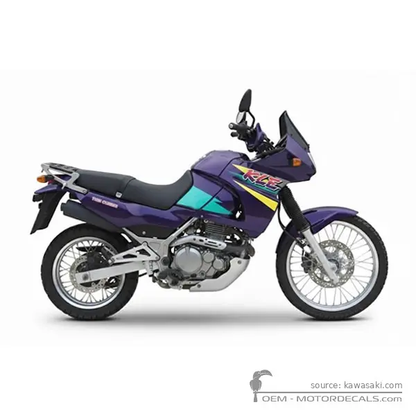 Kawasaki KLE 500 1994 - Kings Violet / Metallic Violet Royal