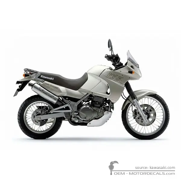 Kawasaki KLE 500 2000 - Metallic Champagne Gold / Pearl Alpine White