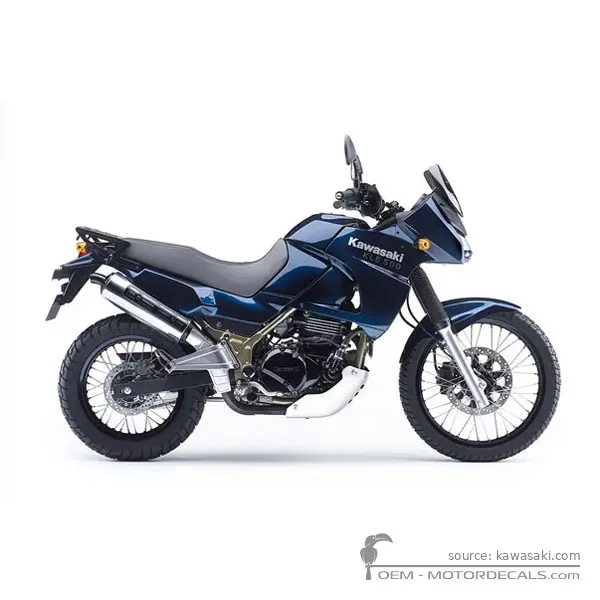 Kawasaki KLE 500 2007 - Metallic Ocean Blue