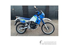 Decals for Kawasaki KLR650 1988 - Blue • Kawasaki OEM Decals
