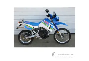 Decals for Kawasaki KLR650 1993 - Blue • Kawasaki OEM Decals