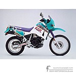Kawasaki KLR650 1994 - Groen