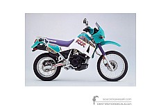 Stickers voor Kawasaki KLR650 1994 - Groen • Kawasaki OEM Stickers