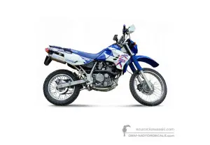 Decals for Kawasaki KLR650 1996 - Blue • Kawasaki OEM Decals