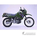 Kawasaki KLR650 2000 - Grün