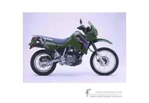 Decals for Kawasaki KLR650 2000 - Green • Kawasaki OEM Decals
