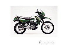 Stickers voor Kawasaki KLR650 2001 - Groen • Kawasaki OEM Stickers