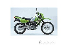 Stickers voor Kawasaki KLR650 2002 - Zilver • Kawasaki OEM Stickers