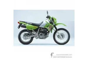 Decals for Kawasaki KLR650 2002 - Silver • Kawasaki OEM Decals