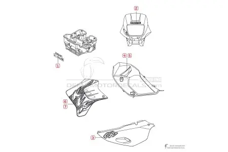 Kawasaki KLR650 2002 - Silver