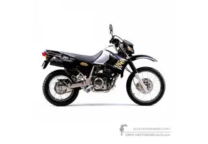 Decals for Kawasaki KLR650 2003 - Silver • Kawasaki OEM Decals